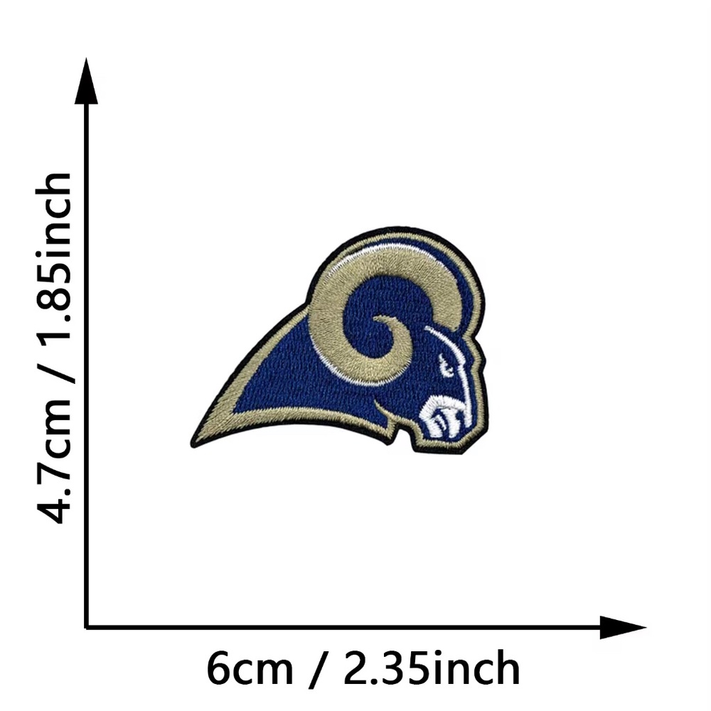 St. Louis Rams  NFL Patches DIY Football All Teams Embroidered
